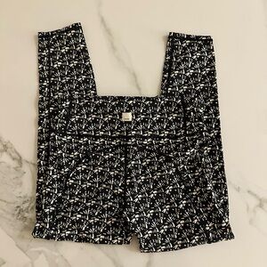 Vuori Kids Black and White Patterned Shorts